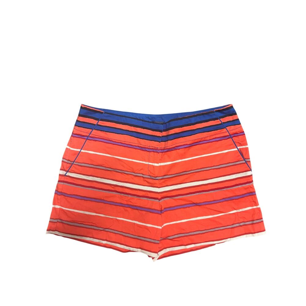 Limited Orange Stripe Shorts - 12